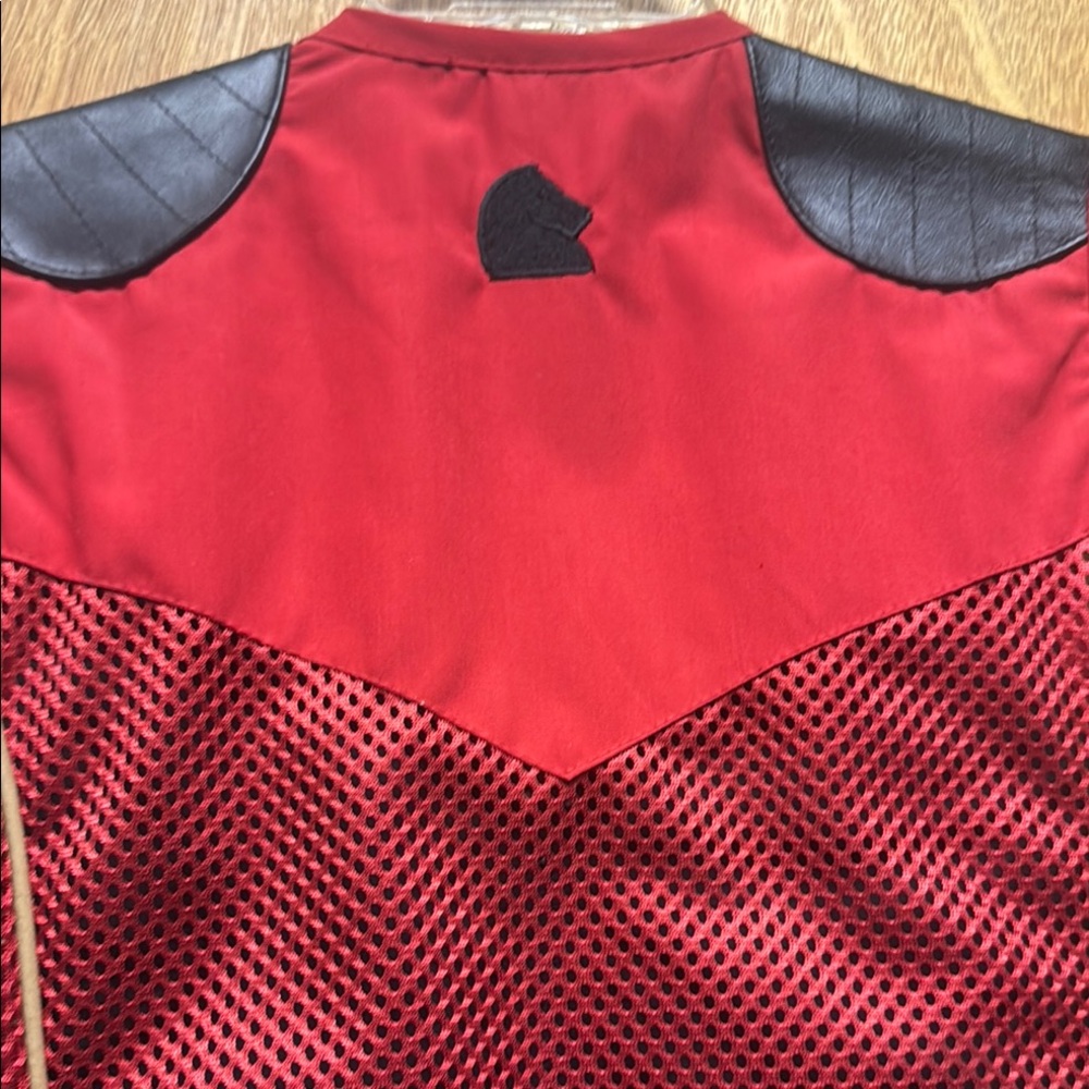 Caesar Guerini Red and Black Shooting Vest - Picture 6 of 7